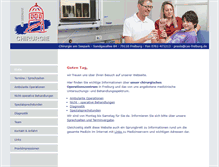 Tablet Screenshot of cas-freiburg.de